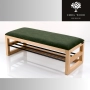 Ławka Pufa Tapicerowana Siedzisko Strong 09 LPG-504 Olcha Loft Rozmiary od 50 cm do 200 cm